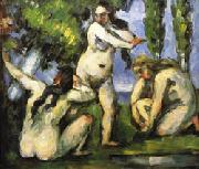 Paul Cezanne Three Bathers Sweden oil painting artist